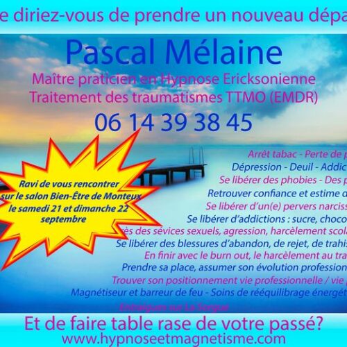 Pascale Melaine, praticien en hypnose ericksonnienne et TTMO (EMDR)